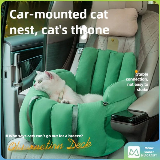 Secure Pet Travel with Dog Car Seat Car Safety for Puppy Cat- Portable Dog Carrier Cat Travel Bags, Durable Cat Carriers & Bags - Play Paws Toys