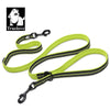 Truelove 7 In 1 Multi-Function Adjustable Dog Lead Hand Free Pet Training Leash Reflective Multi-Purpose Dog Leash Walk 2 Dogs