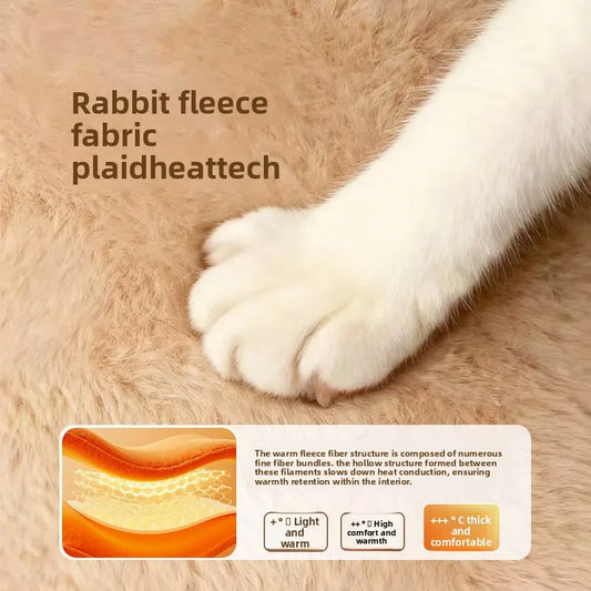 Cat nest autumn and winter pet nest cat house cat bed house nest thickened warm cat sleeping cradle nest kitten kennel - Play Paws Toys