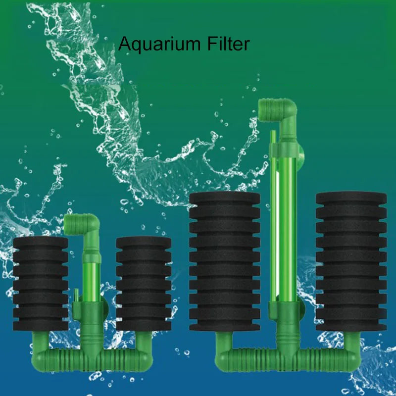 Aquarium Filter for Aquarium Fish Tank Air Pump Skimmer Biochemical Sponge Filter Aquarium Bio Filter Filtro Aquario Practical