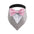 Sucado Wedding Tuxedo Suit Dog Bandana, Adjustable Pet Bib Triangle Bandana Scarf, Suitable for Wedding Engagement Birthday Part