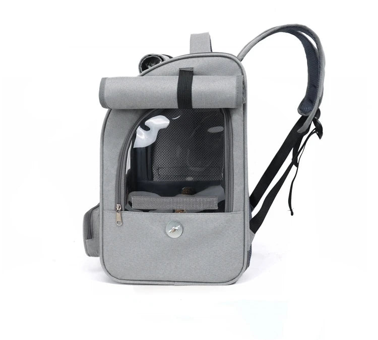 Portable Bird Carrier Bird Backpack Bag with Perch and Tray for Parrots Parakeets Cockatiels Pets Travel Large space Bird Cage