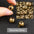 6/8/10/12/14/16/18/20/25mm Bronze Metal Jingle Bells Loose Beads Festival Party Christmas Decoration DIY Crafts Accessories