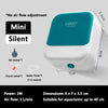 Aquarium Oxygen Air Pump Fish Tank Adjustable Air Volume High Power Oxygenator Air Compressor Aerator 220v