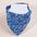 Adjustable Pet Puppy Cat Scarf Bandana Collar Neck Scarf For Small Dogs Kitten Saliva Towel PU Collar with Triangular Bandage