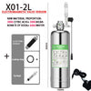 Aquarium DIY CO2 Generator system Kit Stainless Steel CO2 Cylinder Generator System Carbon Dioxide Reactor Kit For Plant Fish