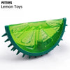 Pet Cooling Chew Toy Reusable Dog Cat Toy Teething Summer Cooling Pineapple Ice Frozen Fruit Shape Toys for Small Medium Dogs