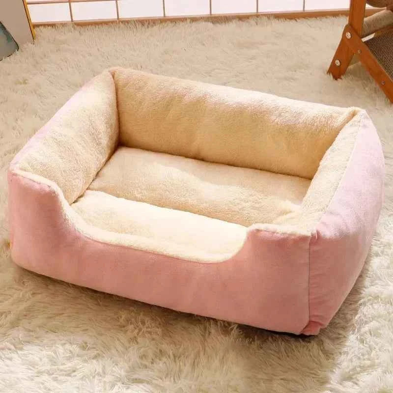 Winter Cats Bed Dog Mat Beds Goods Pet Puppy Accessories Products Kitten Cushion Things Accessory Houses Habitats House Supplies