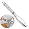 Practical Fish Scale Remover, Plastic Fruit and Vegetable Peeler, Descaling and Cleaning Scraper with Accessories, Folding Knife