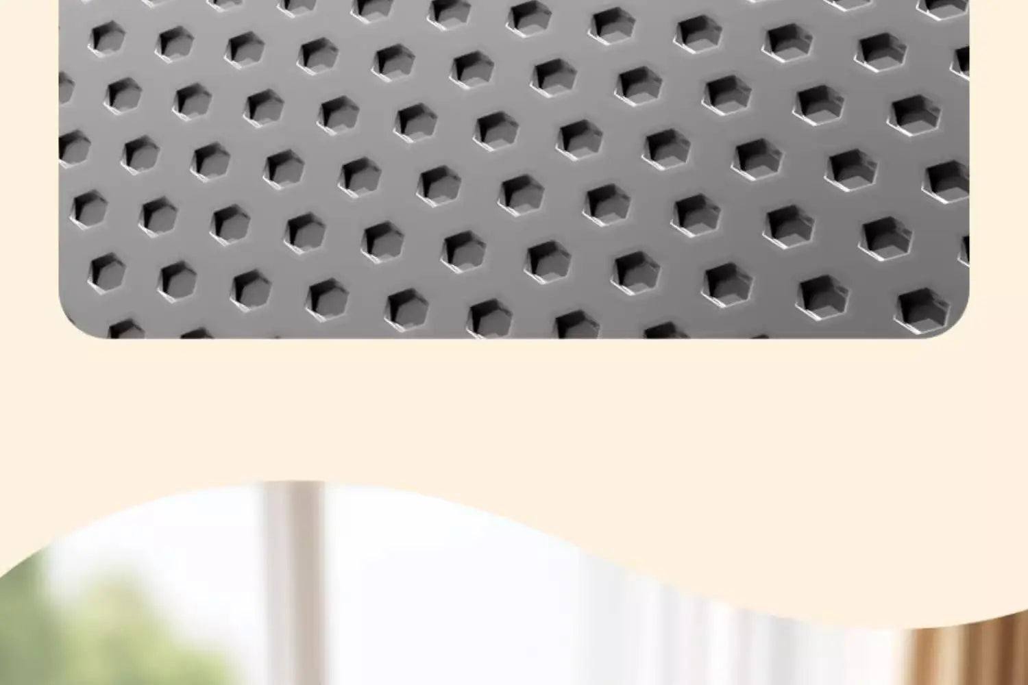 Extra Large Cat Litter Mat Heavy Duty Waterproof 2 Layer Non Slip Washable Pet Floor Protector Litter Box Sand Stopper - Play Paws Toys