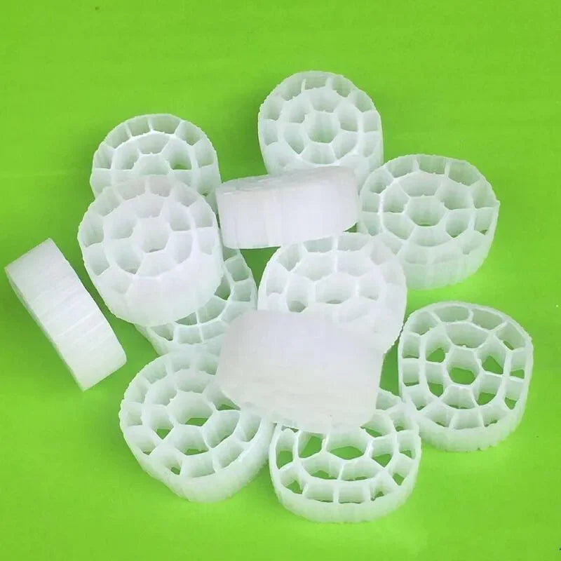 K1 K2 K3 K4 K5 Mbbr Aquarium Koi Pond Plastic Biochemical Filter Media Fluidized Bed Fish Tank Tumble Filter Accessories