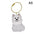 Clear Pet Hair Memorial Keepsake Capsule Dog Fur Container DIY Pendant Keychain Decor Animal Lovers Home Display Gift Idea