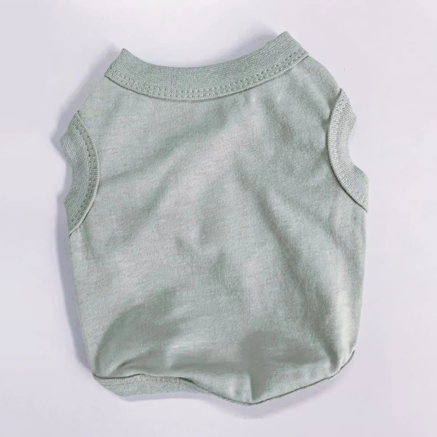 Soft Cotton Blank Dog Shirt, Breathable Spring Summer Pet Apparel, Lightweight Plain Dog T Shirt for Small to Large Dogs