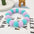 Pet Dog Bow Tie Rainbow Flower Hair Ball Necklace Cat Collar Pet Dog Cat Bowties Neckties Dog Grooming Accessories