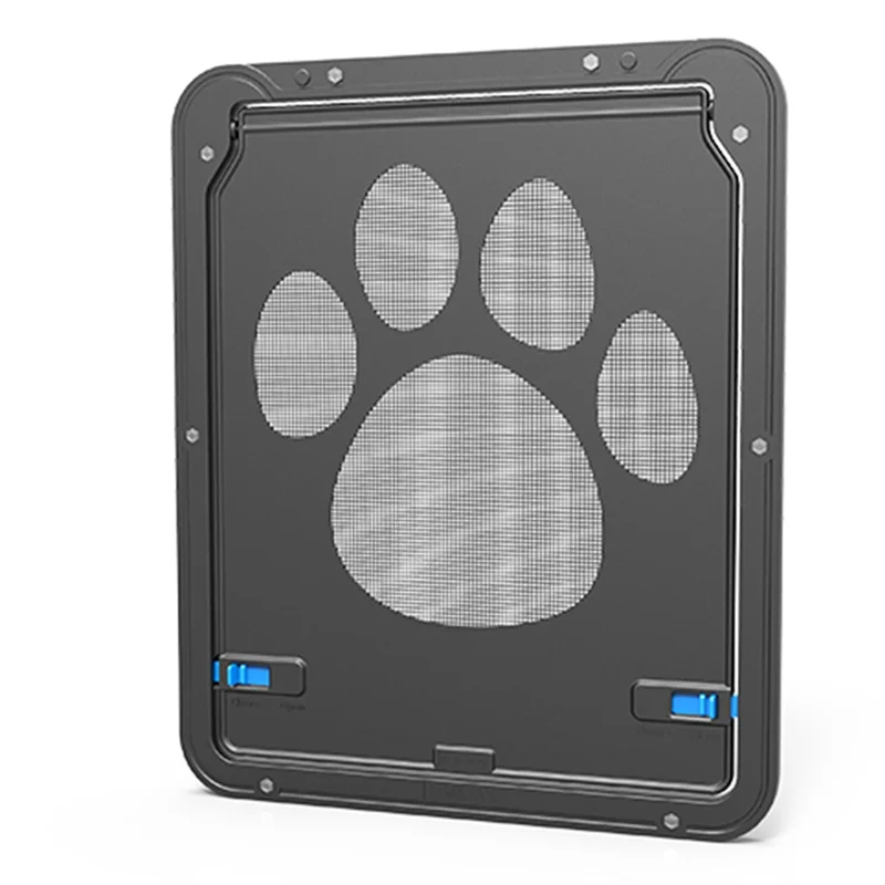 A59T Pet Kitty Dog Door Flap Gate Opener Controlled Entry Electronic Screen Window Protector Wall Mosquito Net(Small:24cmx29cm) - Play Paws Toys