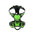 Adjustable Nylon Dog Harness Vest Reflective Soft Breathable No Pull Dog Harness Pet Harness Leash For Small Medium Large Dogs