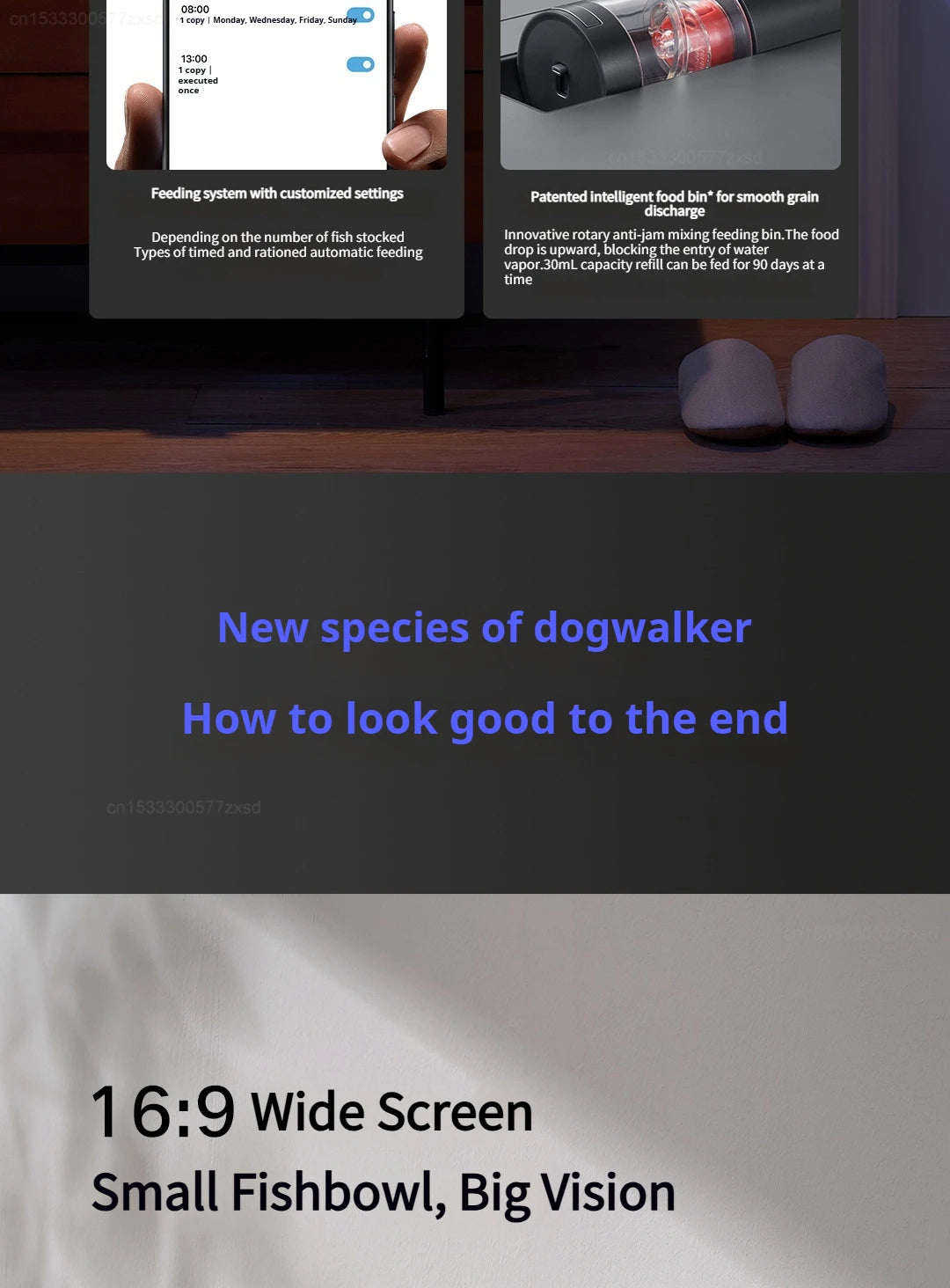 Mijia Smart Fish Tank MYG100 Work with Mijia APP Mobile Controlled Remote Feeding Smart Lighting System Light Aquarium