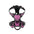 Adjustable Nylon Dog Harness Vest Reflective Soft Breathable No Pull Dog Harness Pet Harness Leash For Small Medium Large Dogs