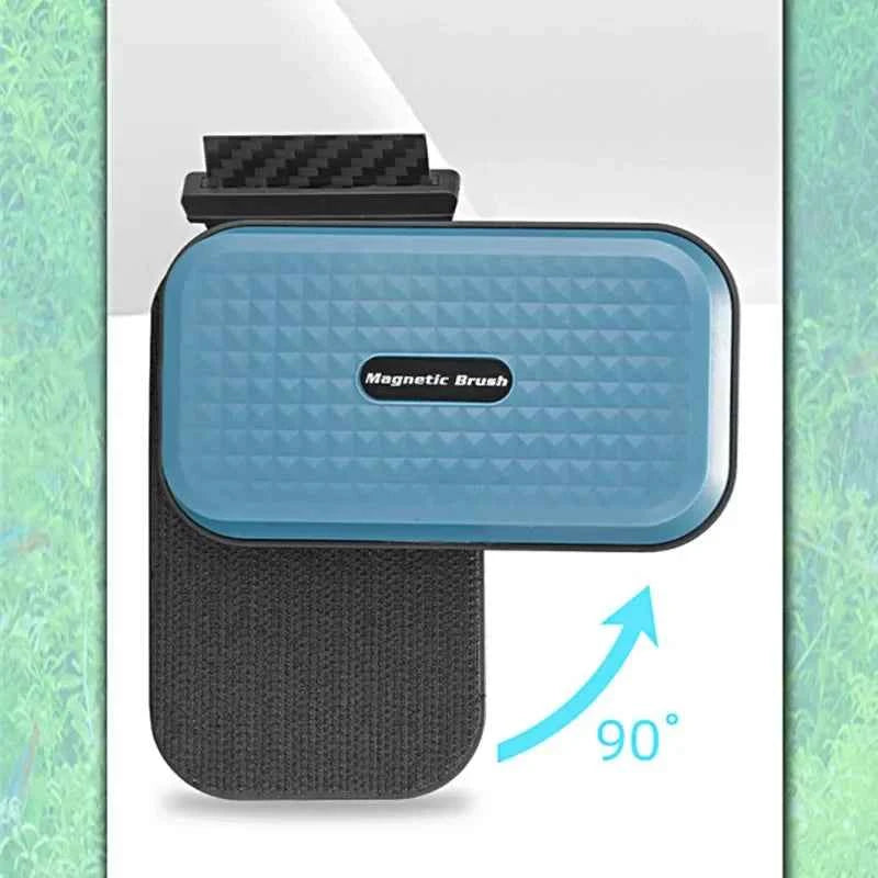5-25MM fish tank aquarium magnetic brush aquarium double-sided cleaning brush to remove moss glass suspension scraper