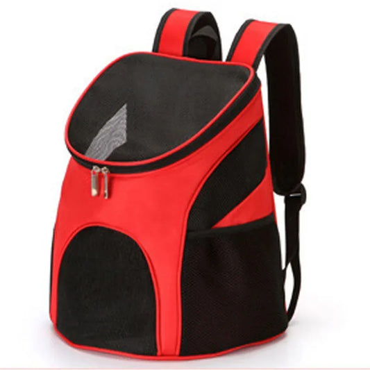 Cat Carrying Bag Foldable Double Shoulder Portable Pet Products Travel Outdoor Breathable Backpack Factory Direct Selling - Play Paws Toys