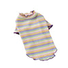 Cotton 100% Cat Dog Vest Summer Pet Clothes Stripe Pullovers for Small Dogs Cats Chihuahua Pomeranian Puppy ropa para perros