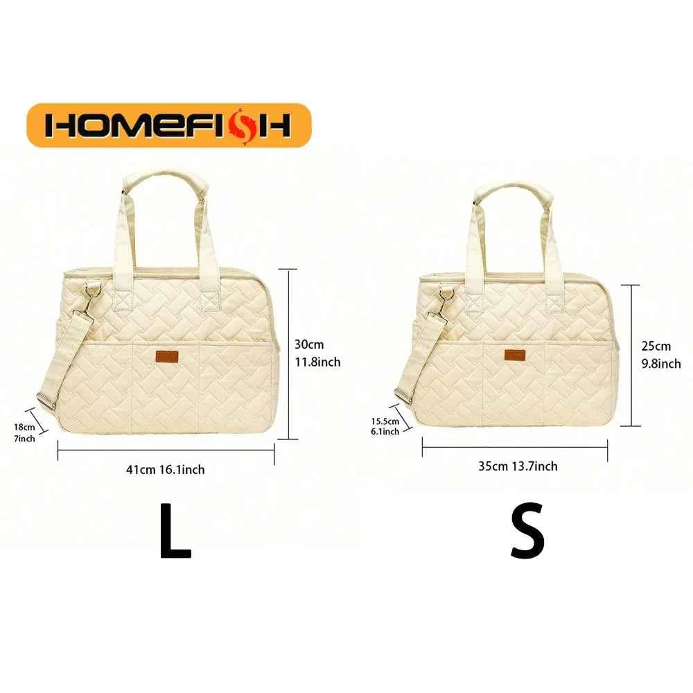 Pet cat dog tote bag, no escape, portable, multifunctional, large capacity, breathable, horizontal bag, portable soft bag