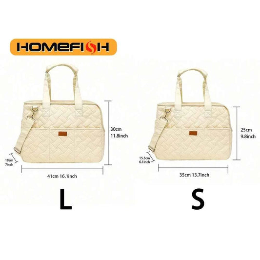 Pet cat dog tote bag, no escape, portable, multifunctional, large capacity, breathable, horizontal bag, portable soft bag