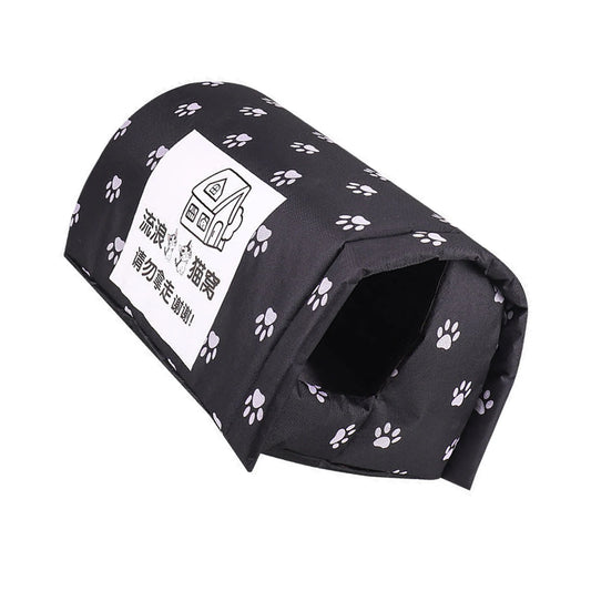 Winter Outdoor Cats House Washable Wide Applications Pet House for Pet Indoor House Shelter Keep Warm - Play Paws Toys