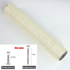 Cat Scratching Post Replacement Sisal Tree Refill Pole with M8 Screw Sisal Scratch Post Replacement Parts and Extension Post