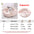 Round Large Dog Bed Winter Warm Plush Dog Bed for Medium Dog House Sleeping Dog Kennel Removable Small Cat Sofa Accessories