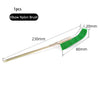 13cm Steel Wire Brush Aquarium Algae Cleaning Brush Nylon Brush Aquarium Cleaner Fish Tank Stain Cleaning Tools Accessories 3pcs