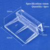 5/6/8/10/12mm Aquarium Acrylic Clips Glass Cover Support Holders Transparent Fish Tank Cover Plate Bracket Aquarium Accessories