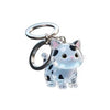 Dog Cat Hair Storage Pendant Keychain Box Couple Car Key Chains Jewelry Souvenir Pet Lover Keepsake Memorial Keychain Gift Decor