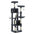 Large Cat Tree Tall Cat Tower for Indoor Cats Multi-Level Plush Cat Condo with Scratching Posts Scratching Boards Perches Caves