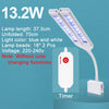 Super Bright Clip Lamp LED Aquarium Light for Aquatic Plant Grow Fish Tank Full Spectrum Timing Lamp 220-240V 30~70CM 4W 8W 13W
