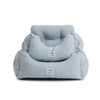 Pet Dog Portable Car Seat Central Control Nonslip Dog Carriers Safe Car Armrest Box Booster Kennel Bed for Small Dog Cat Travel