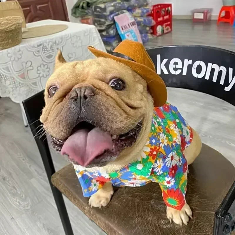 Pet Hat Dog Cat Western Cowboy Hat Halloween Pet Outdoor Caps  Funny Retro Photo Prop Dog Accessories Doll Decor Pet Products - Play Paws Toys