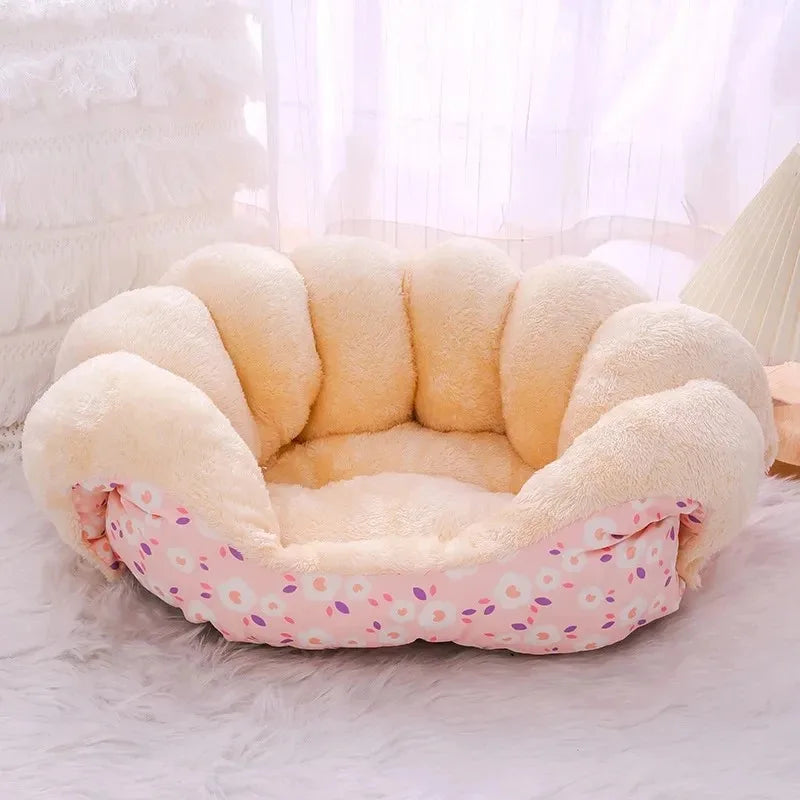 Cats Bed Winter Warm Pet Supplies Basket Houses Accessories All Accessory Dog Mat Cushions Kitten Things Puppy Goods Beds House - Play Paws Toys