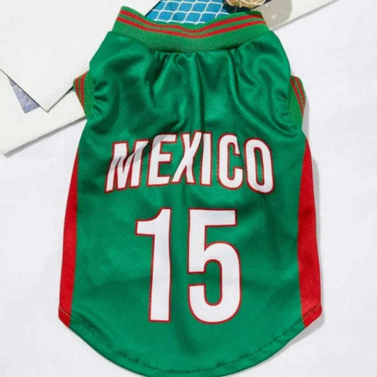 Dog Football Uniform Large Dog Jersey Basketball Clothing Puppy T-Shirts Summer Pet Cat ShirtsMesh Breathable Dog Sport Clothes