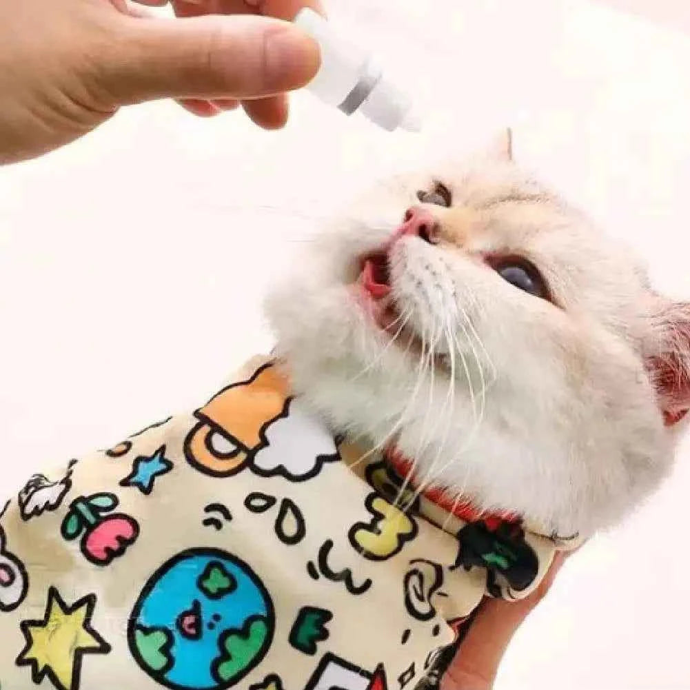 Self Adhesive Cat Wrap Cloth Anti Scratch Bite Escape Pet Grooming Nail Clipping Medicine Calming Tool Multifunctional Fabric