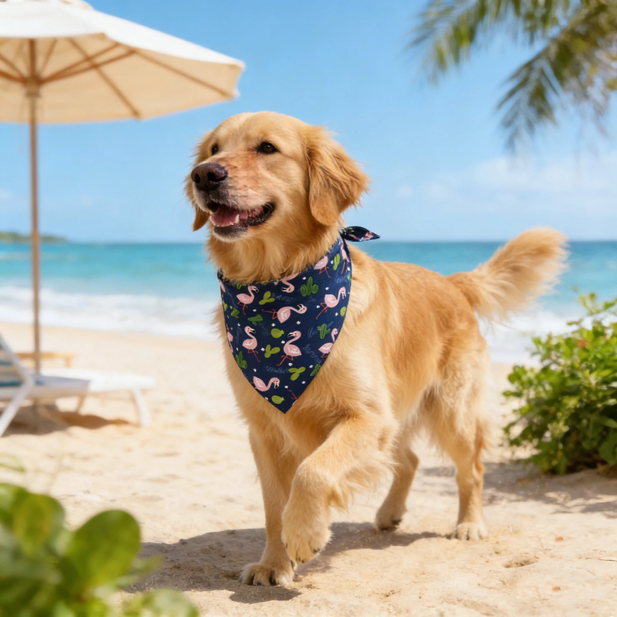Sucado Dog Bandana Fruit Floral Spring Washable Soft Doggy Scarf Kerchief Summer Adjustable for Small Medium Large Dogs Pets