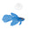Artificial Aquarium Fish Silicone Betta Realistic Moving Floating Small Fish Ornament for Reef Tanks Aquariums Y5GB