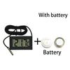 Mini Convenient Digital LCD Thermometer Sensor Hygrometer Gauge Refrigerator Aquarium Monitoring Display Humidity Detector