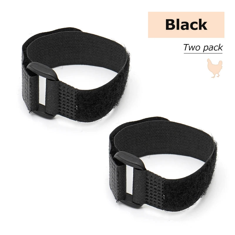 2Pcs No Crow Rooster Collar Chicken Collar Noise Free Anti-Hook Neckband Poultry Collars Supplies