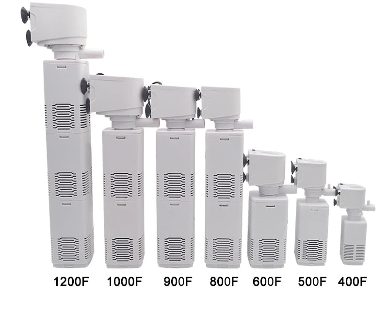 Aquarium Filter Pump Fish Tank Submersible Silent Air Oxygen Aerator Water Change Pump Aquarium Air Pump Wave Maker 220v