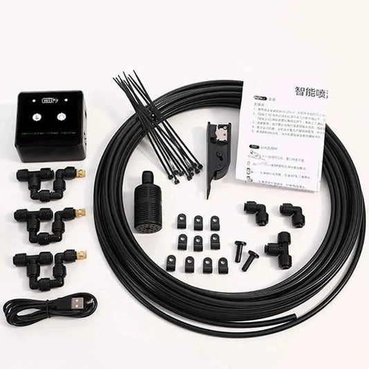 Rainforest Sprayer WiFi Control Automatic Mist Rainforest Timing Spray System Kit Irrigation Timer Reptile Sprayer Humidifier