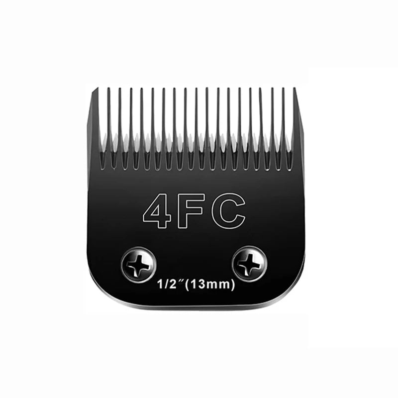Black 7FC 5FC 4FC 3FC #10 #30 #40 5/8 Professional Dog Clipper A5 Blade Fit Most Andis & Oster Pet Clippers