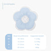 HOOPRT Cat Flower Elizabeth Cotton Neck Pet Collar Adjustable Anti-Bite Surgery Cute Solar Flower Neck Cone Beauty Head Cover