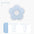 HOOPRT Cat Flower Elizabeth Cotton Neck Pet Collar Adjustable Anti-Bite Surgery Cute Solar Flower Neck Cone Beauty Head Cover