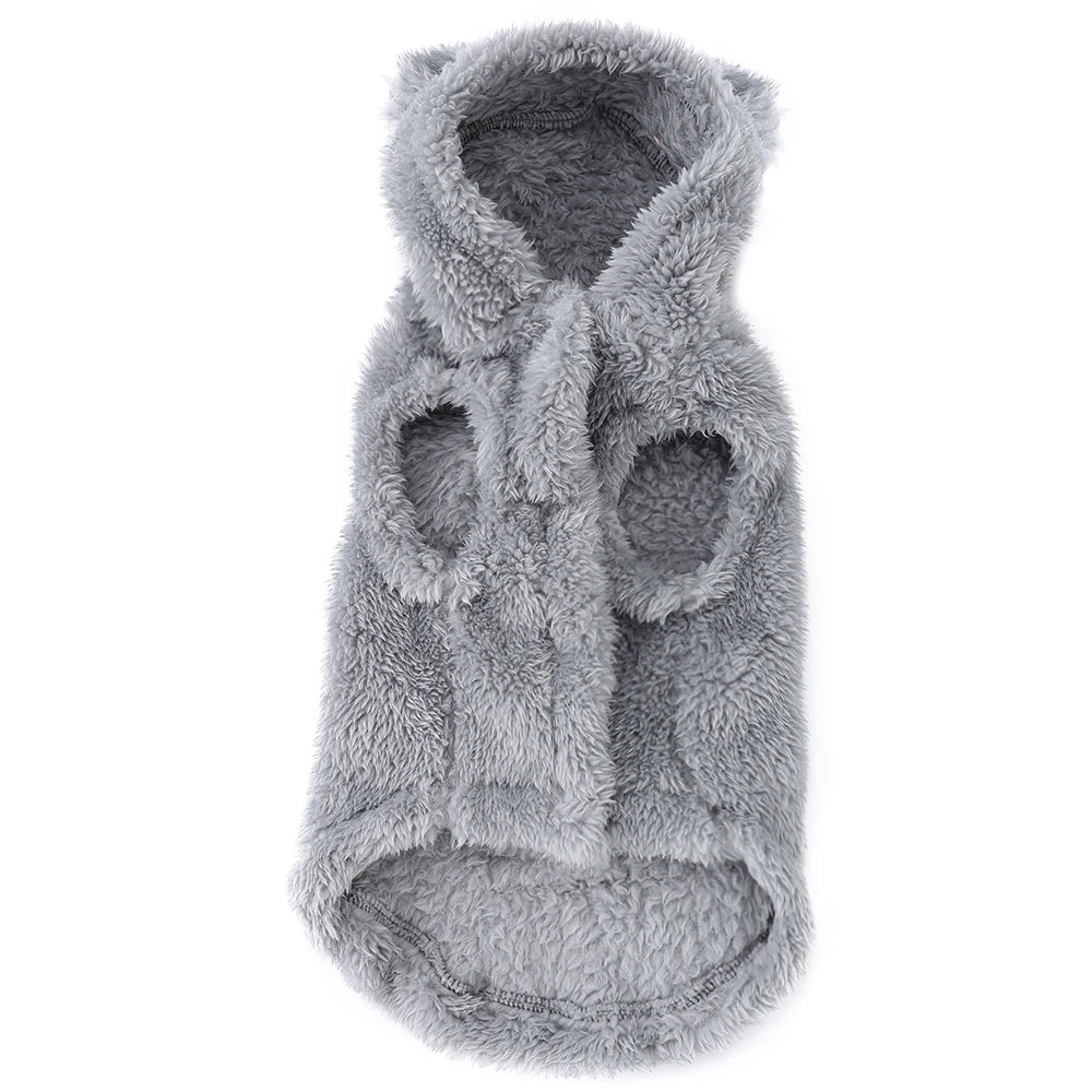 Rabbit Ears Cute Cat Clothes For Small Medium Dogs Cats Puppy Soft Pet Outfits Cozy Pets Kitty Coat Winter Warm Sphynx Hoodie - Play Paws Toys